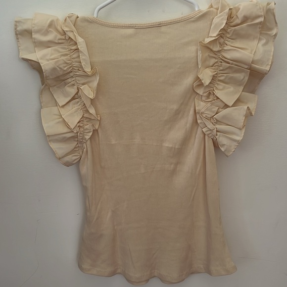 ULLA JOHNSON Scoop Neck Tee - Picture 4 of 5